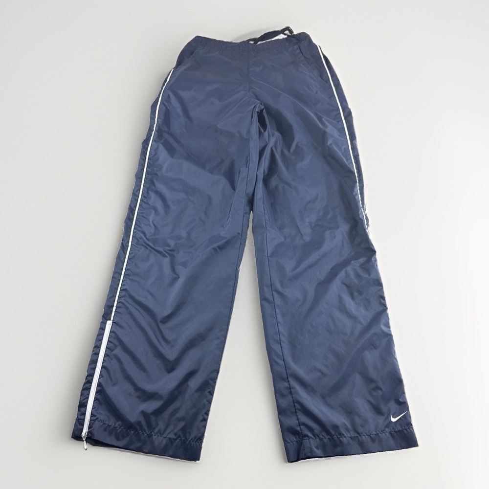 Nike Joggers Men's S Blue Sweatpants Ankle Zip Workout Gym Running Athleisure